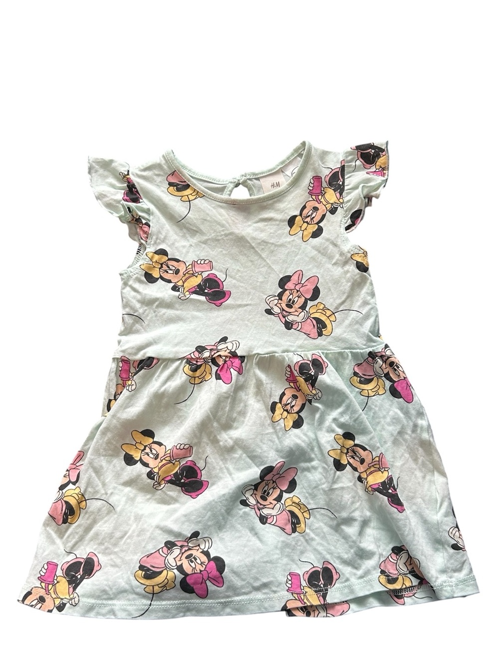 H&M x Disney baby girl Minnie Mouse dress size 9m